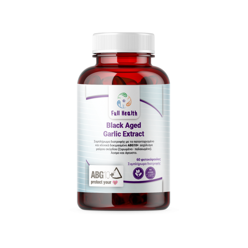 FULL HEALTH BLACK AGED GARLIC EXTRACT 60 VCAPS 