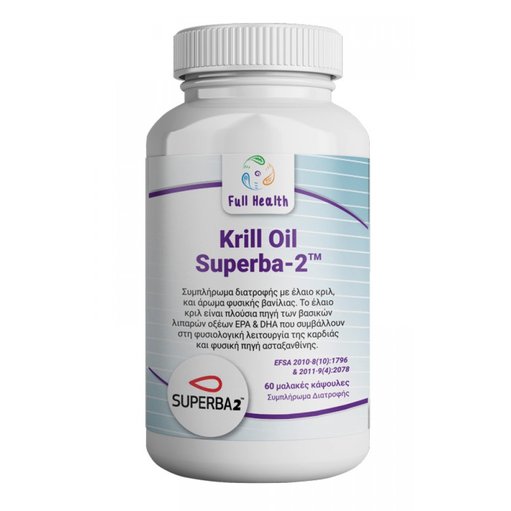 FULL HEALTH KRILL OIL SUPERBA-2 60 SOFTGELS