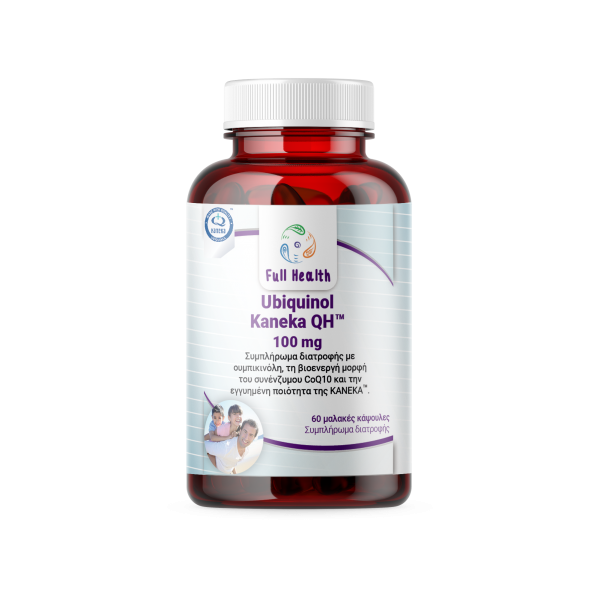 FULL HEALTH UBIQUINOL KANEKA QH 100 mg 60 SOFTGELS